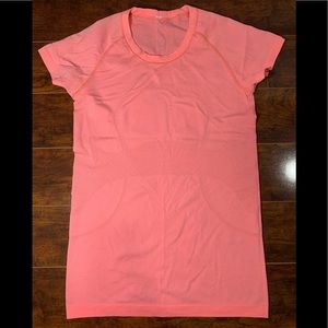 🍋 LULULEMON Swiftly Tech Short Sleeve Orange 8